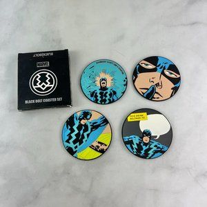 Loot Crate Marvel Gear + Goods Black Bolt Coaster Set